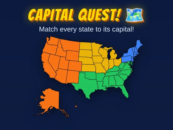 Capital Quest game screenshot