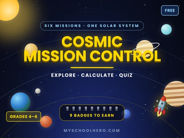 Cosmic Mission Control game screenshot