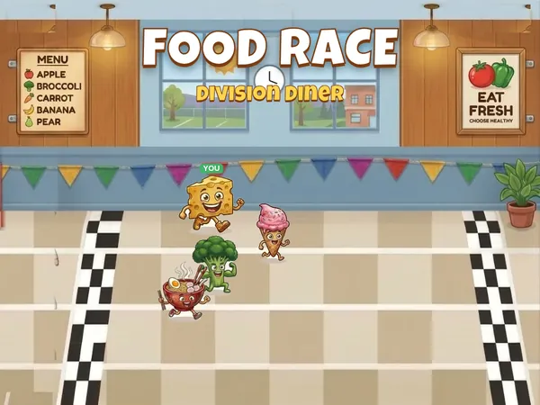 Food Race game screenshot