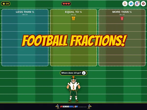 Football Fractions game screenshot