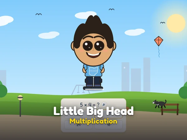 Little Big Head: Multiplication game screenshot