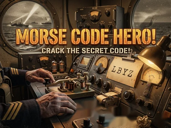 Morse Code Hero game screenshot
