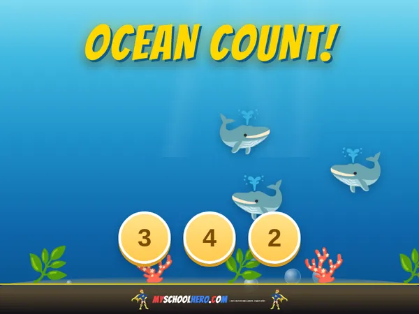 Ocean Count game screenshot