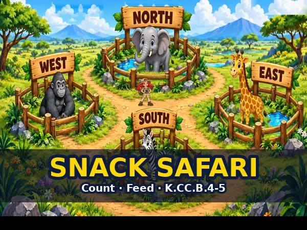 Snack Safari game screenshot