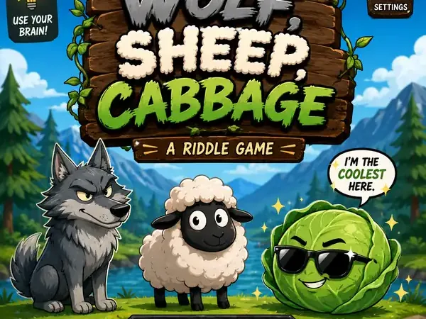Wolf, Sheep & Cabbage game screenshot
